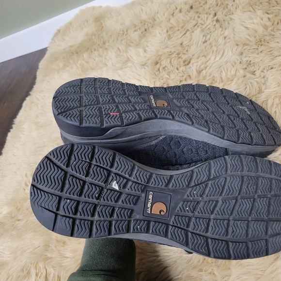 Carhartt Force Men's Size 9 Steel Toe Black Oxford Work Sneaker Shoe Lace Up - Picture 10 of 10